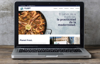 Planet Frost estrena nova web